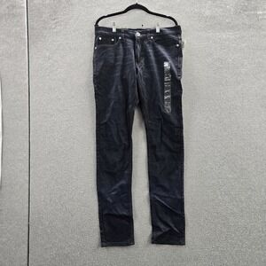 Bullhead Denim Co. Men Jeans 32W X 32L Dark Indigo Skinniest Button NWT